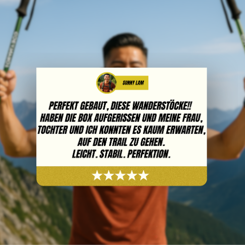 Adjustable Trekking Poles | Stability and Comfort for Trekking