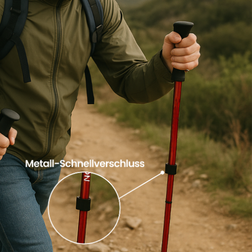 Adjustable Trekking Poles | Stability and Comfort for Trekking