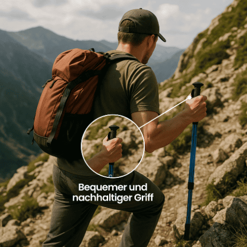 Adjustable Trekking Poles | Stability and Comfort for Trekking