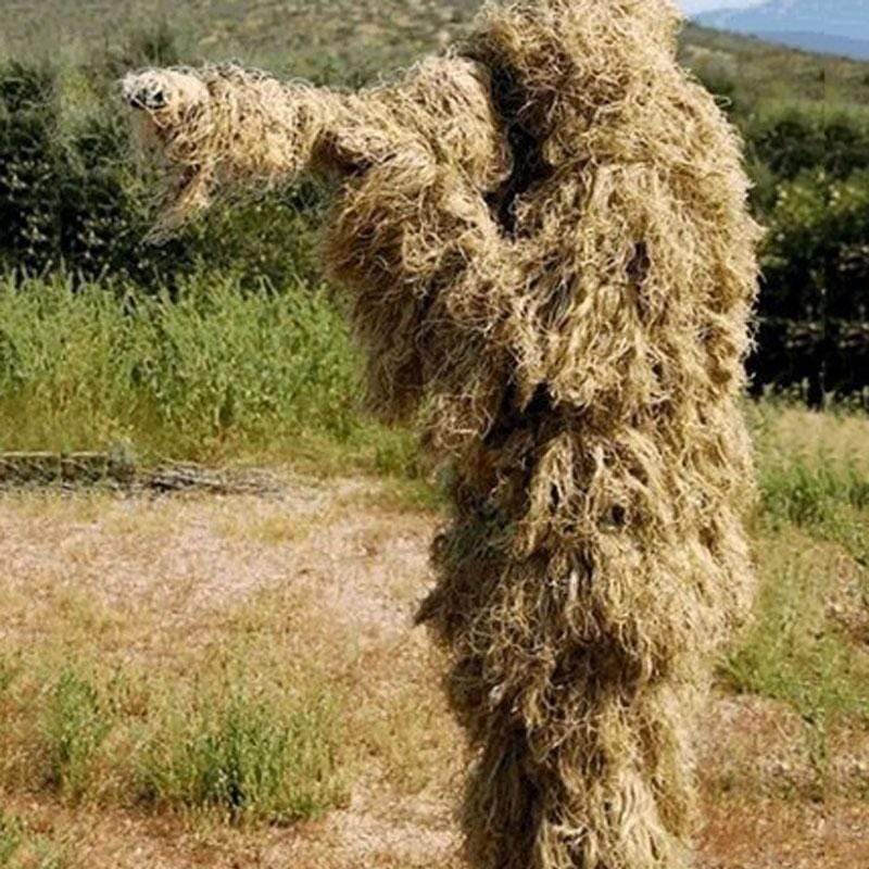Adult's 3D Camouflage Ghillie Suit for Field Concealment