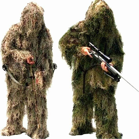 Adult's 3D Camouflage Ghillie Suit for Field Concealment