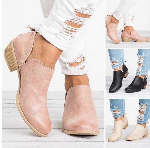 Image of Aimee | Women's Block Heel Ankle Boots