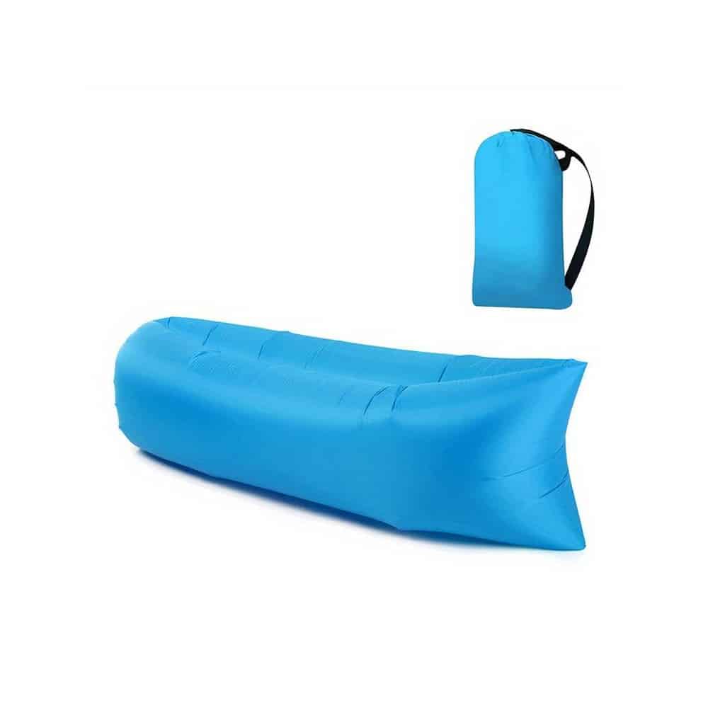 Air Bean Inflatable Lounge Chair/Sack for Beach, Garden or Festival