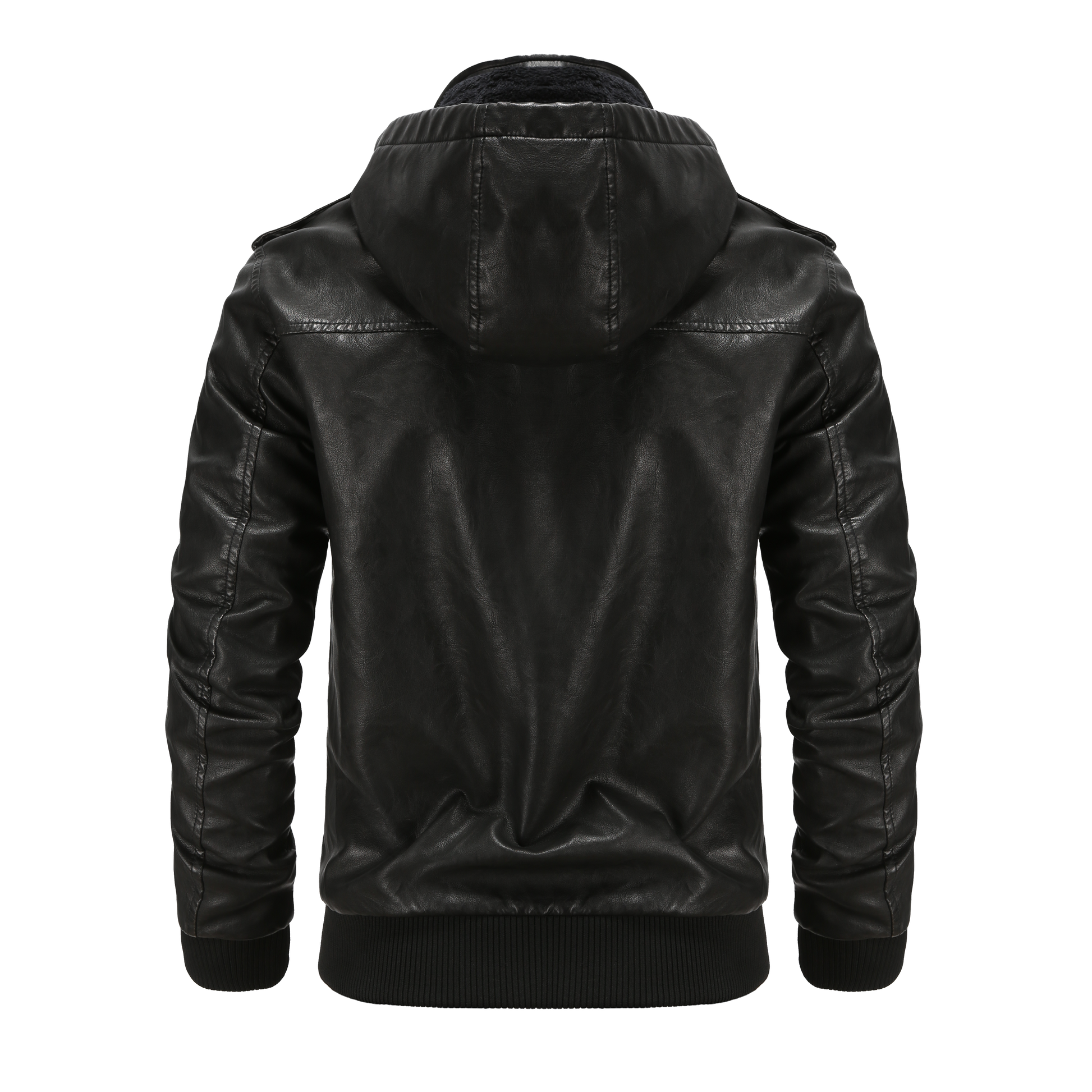 Image of Alan | Men's Hooded Bomber Jacket