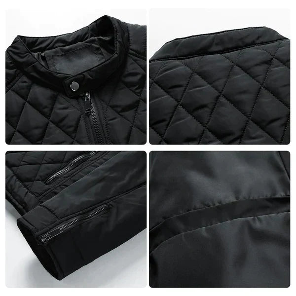 Image of Alfred | Men's Quilted Slim Fit Jacket