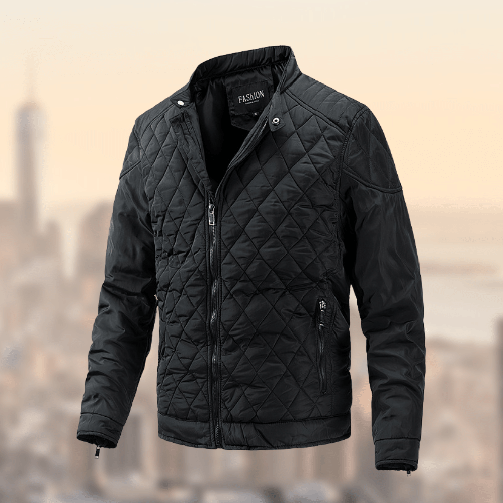 Image of Alfred | Men's Quilted Slim Fit Jacket