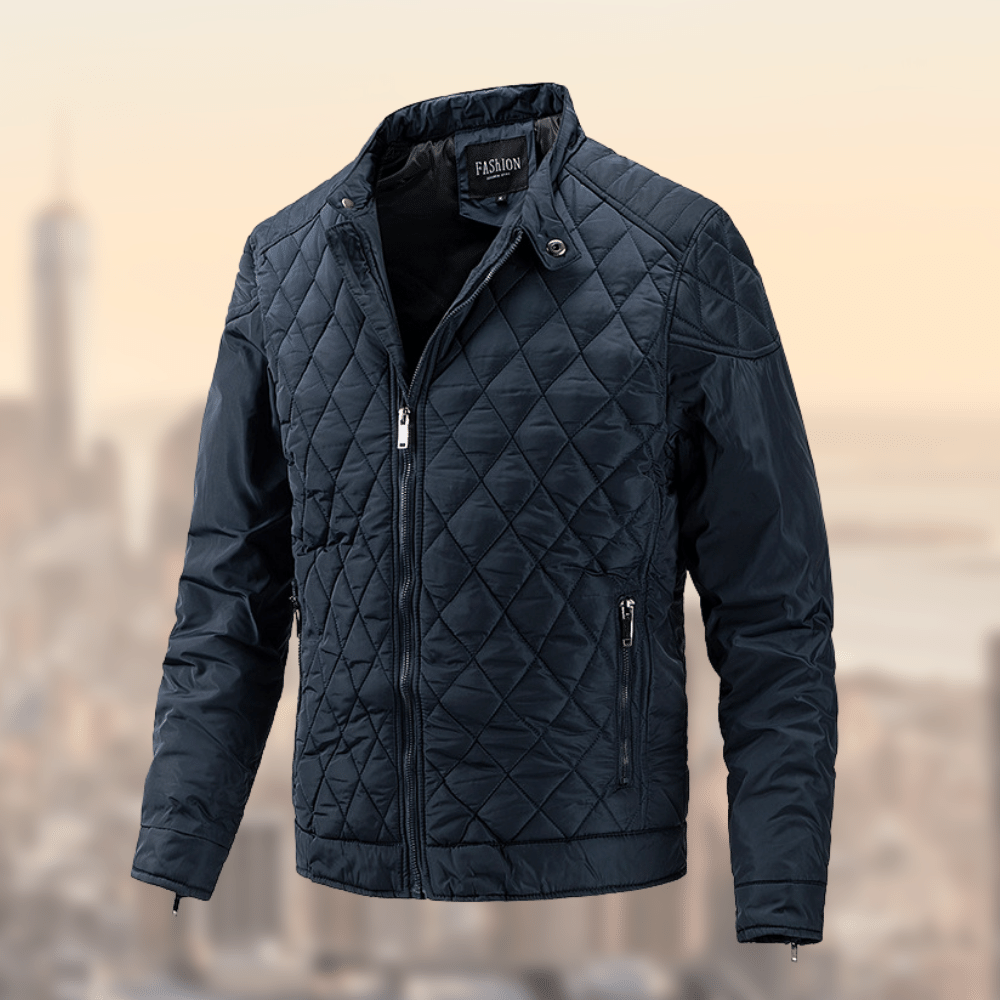 Image of Alfred | Men's Quilted Slim Fit Jacket