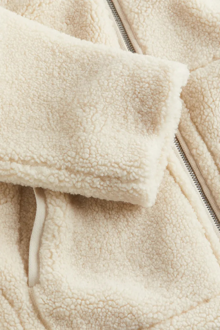 Image of Alyssa | Women's Sherpa Zip-Up Jacket