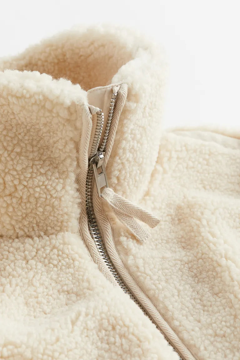 Image of Alyssa | Women's Sherpa Zip-Up Jacket