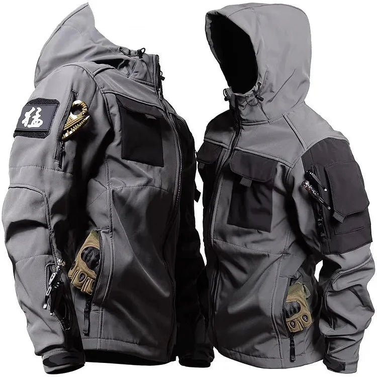 Image of Andy | Men's Tactical Hooded Jacket