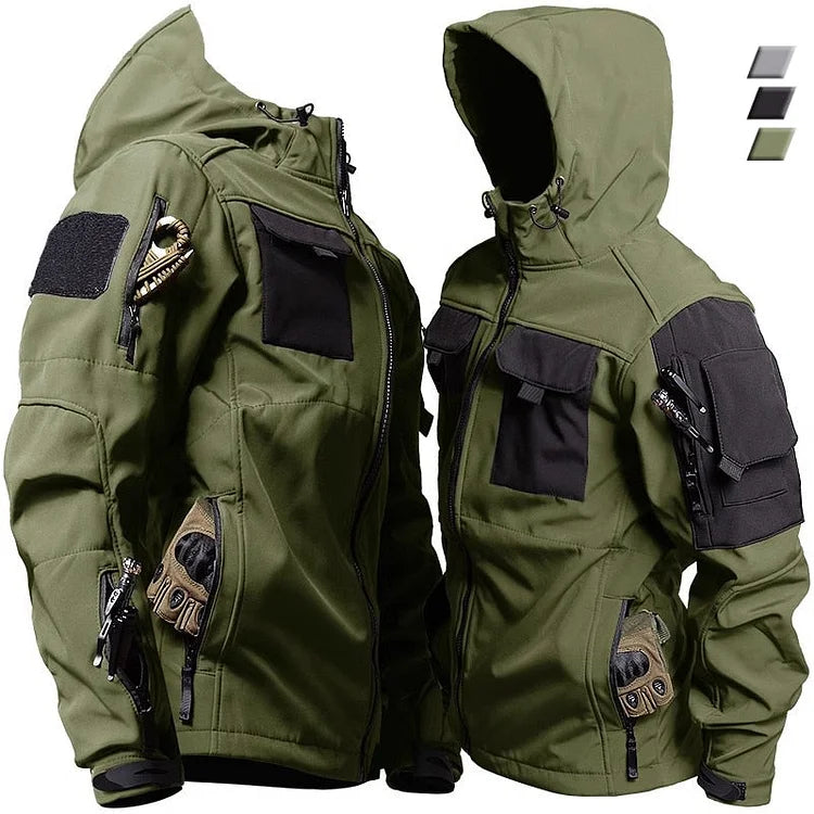 Image of Andy | Men's Tactical Hooded Jacket