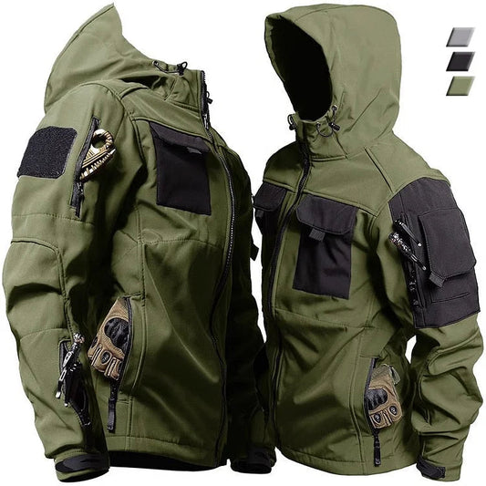 Image of Andy | Men's Tactical Hooded Jacket