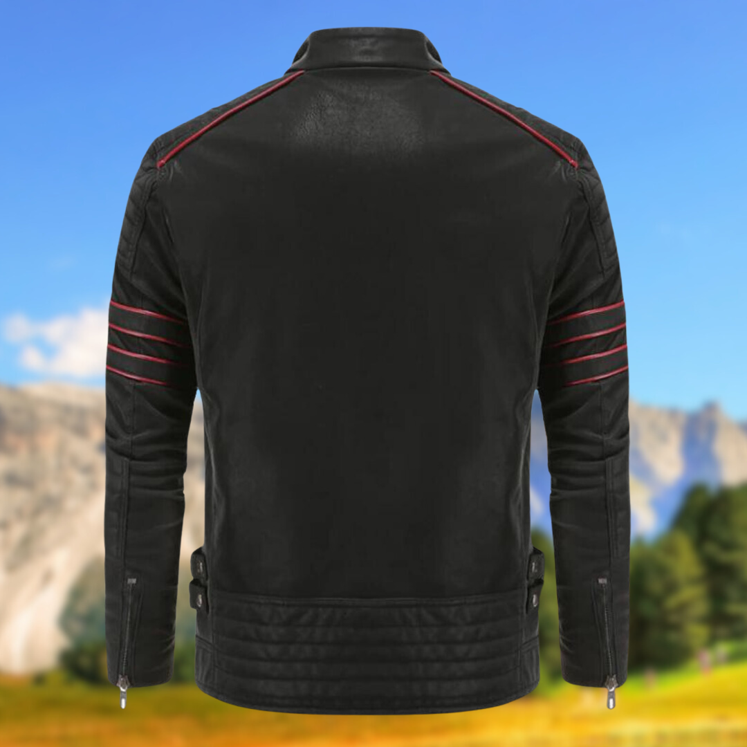 Image of Angus | Men's Slim-Fit Racer Jacket