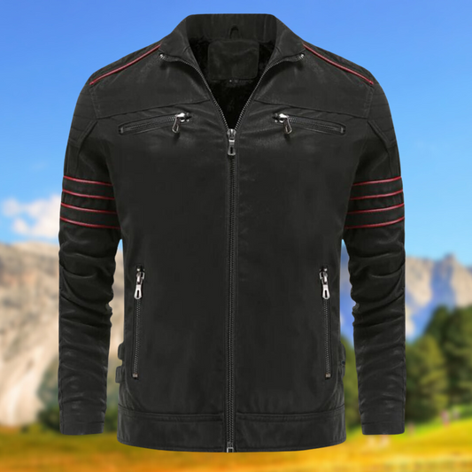 Image of Angus | Men's Slim-Fit Racer Jacket