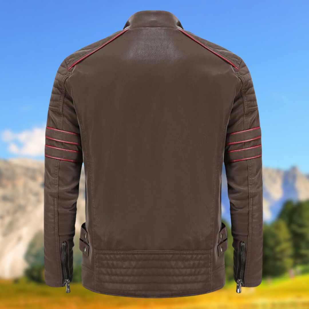 Image of Angus | Men's Slim-Fit Racer Jacket