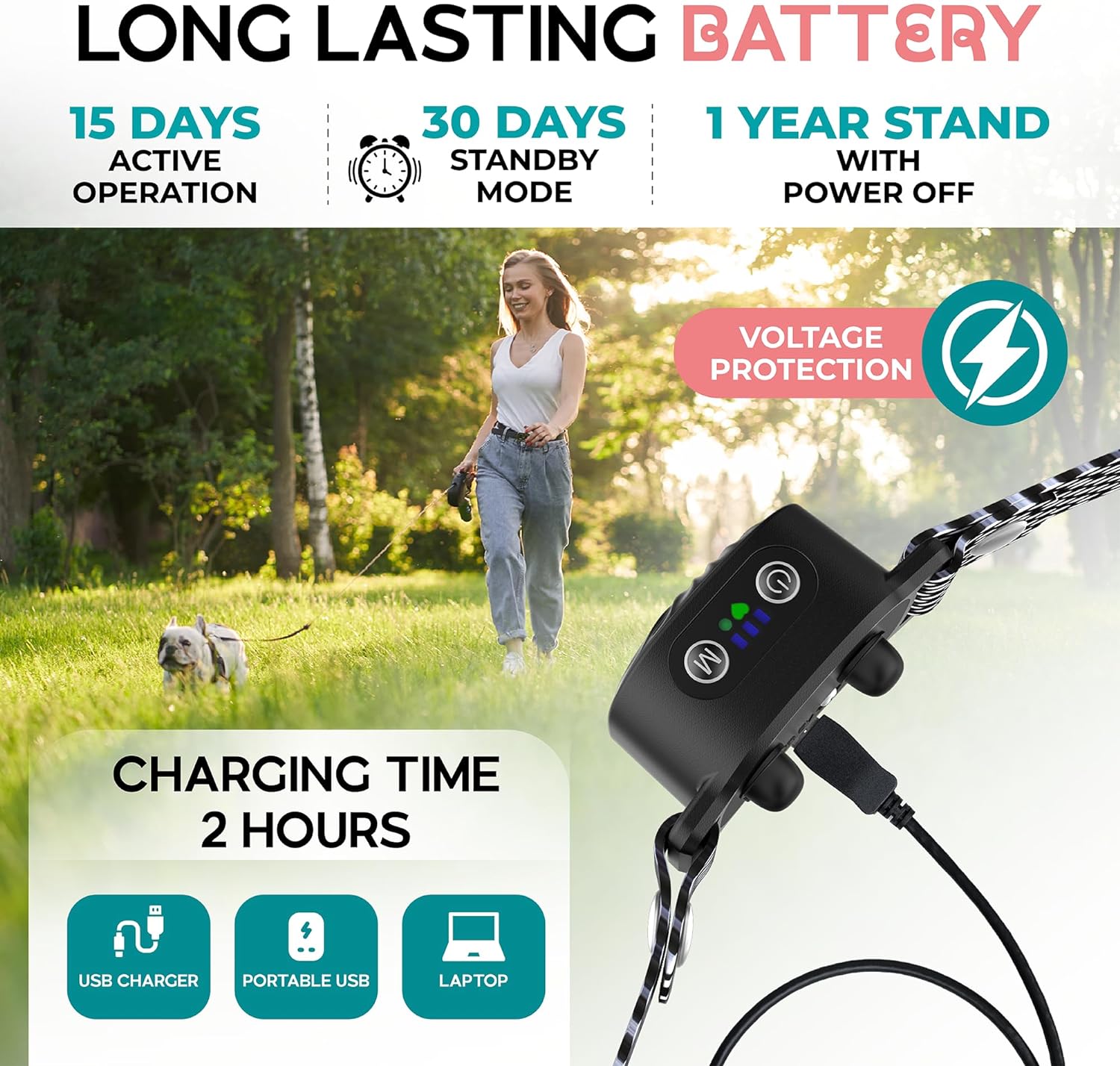 Anti-Bark Collar | Sound and Vibration | Intelligent Bark Detection | BarkSense