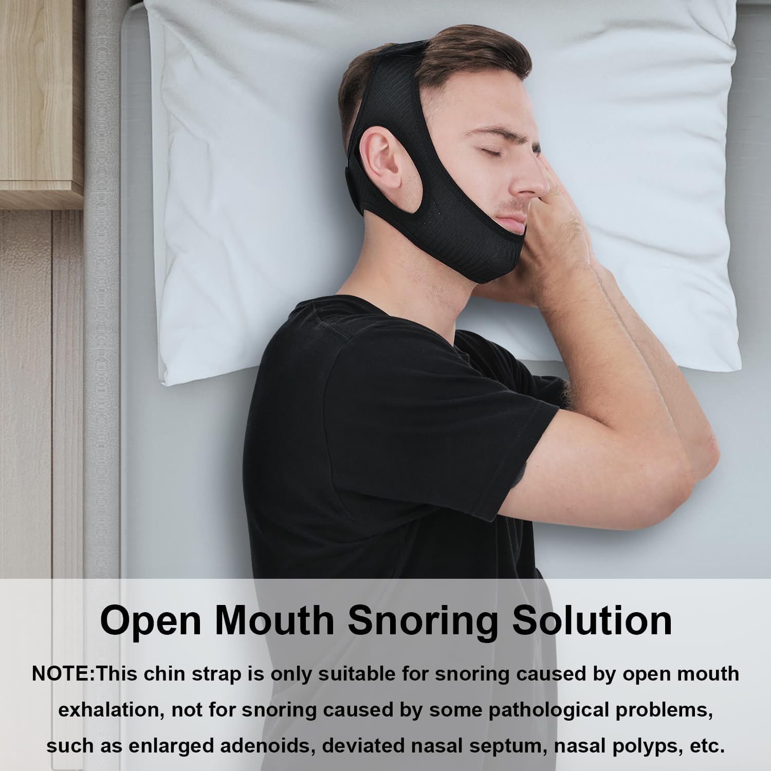 Anti-Snore Chin Strap for Sleep Apnea