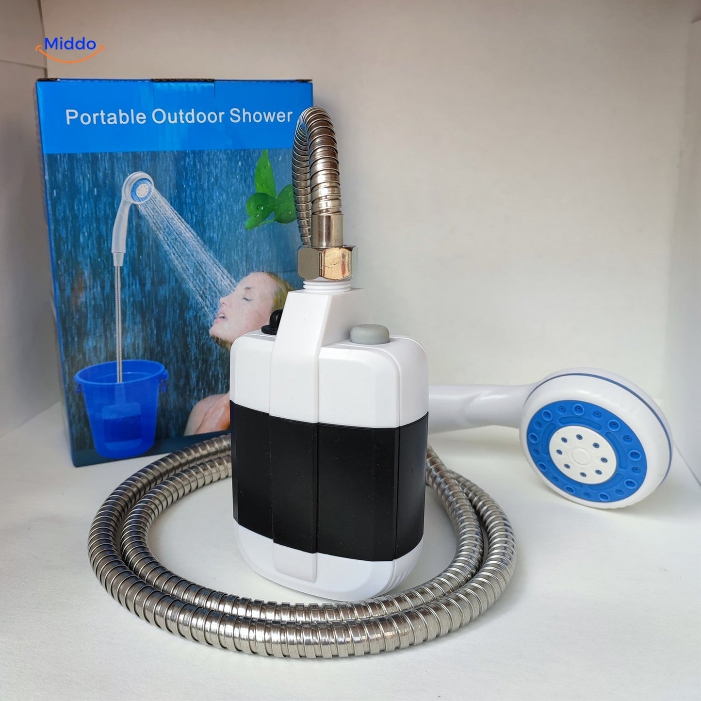 Aquacharge™ Portable Electric Shower: Ultimate USB Rechargeable Shower for Outdoor and Home Use