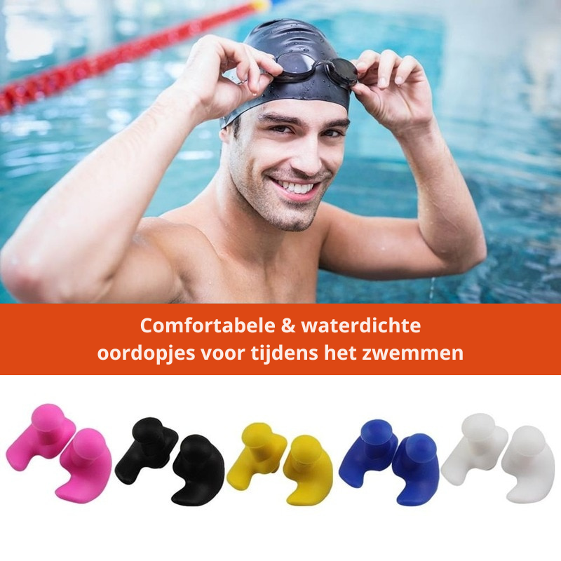AquaGuard Swim Earplugs | Keep Your Ears Dry and Comfortable While Swimming