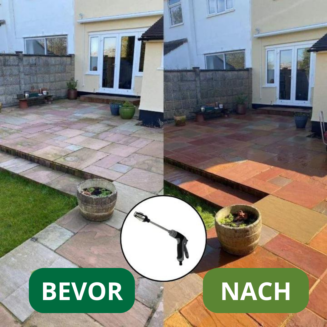 AquaJet™ - Power High Pressure Cleaner for Any Garden Hose