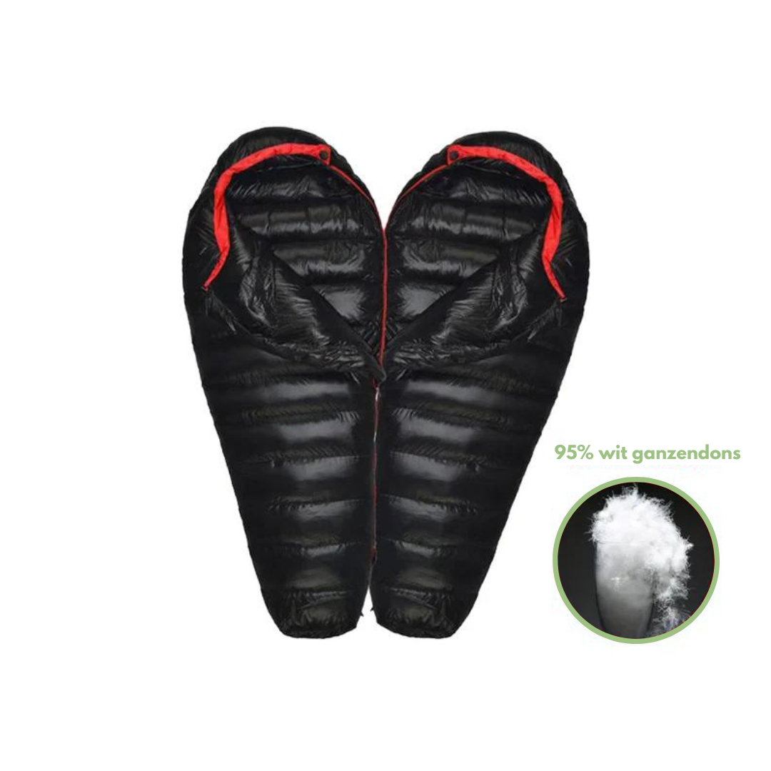 ArcticNest Winter Sleeping Bag - Warm & Weather Resistant