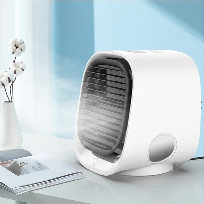 Aron Compact Air Conditioner | 2-in-1 Air Cooler and Humidifier for Home or Office