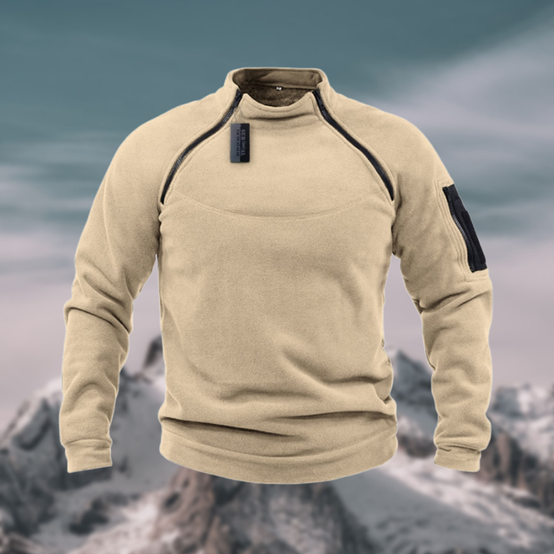 Image of Asher | Men's Mock Neck Pullover Sweater