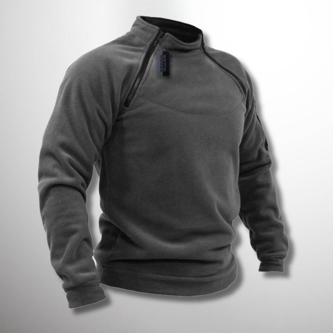 Image of Asher | Men's Mock Neck Pullover Sweater