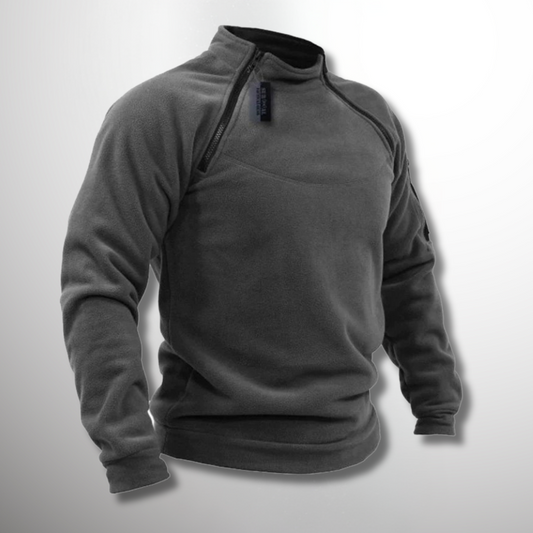 Image of Asher | Men's Mock Neck Pullover Sweater