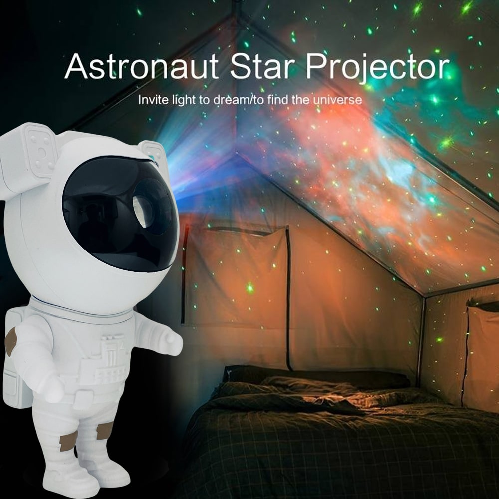 Astronaut Starry Sky Projector with Remote Control
