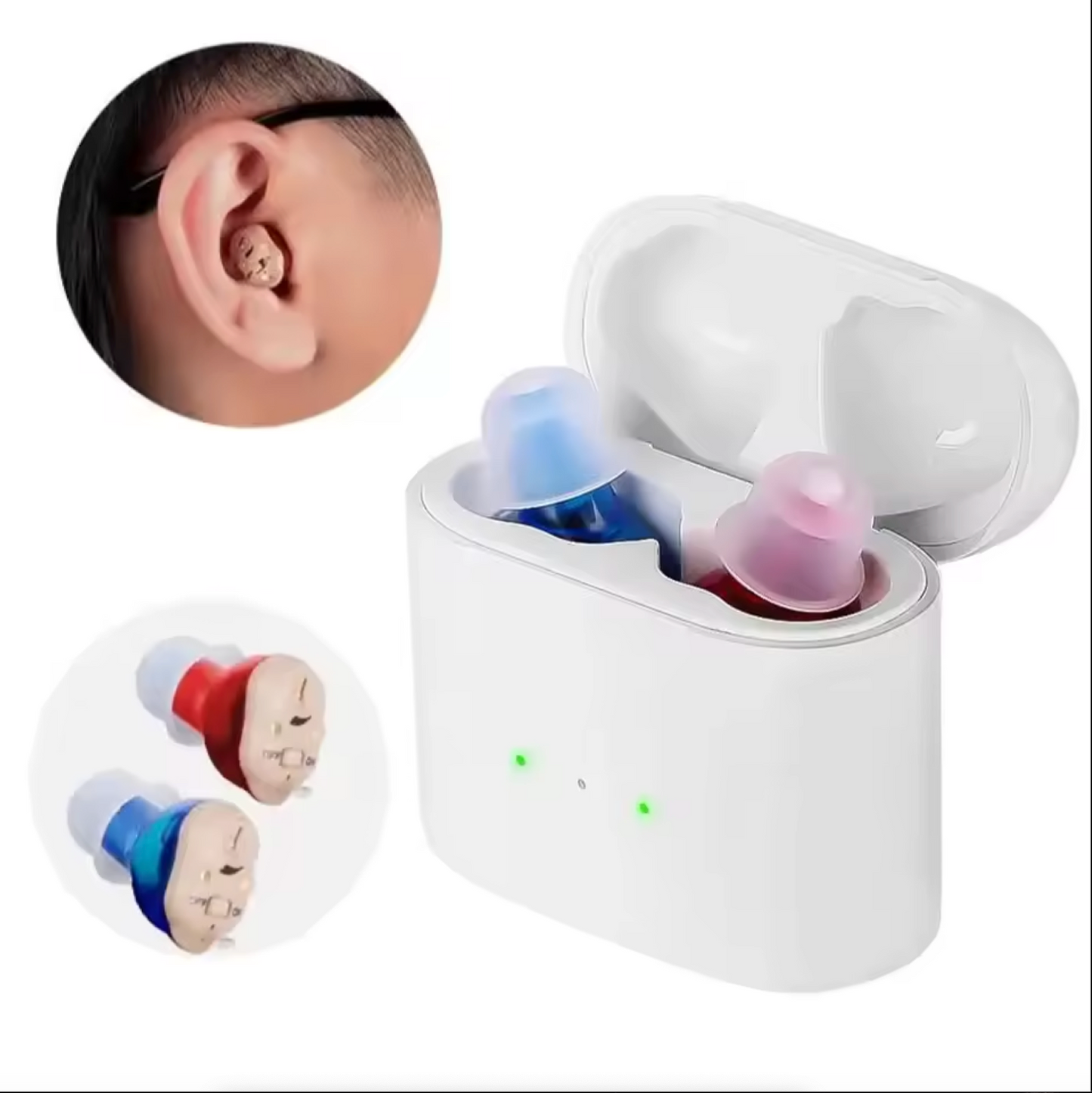 Audix Pro - Invisible Rechargeable Hearing Aids with Clarity