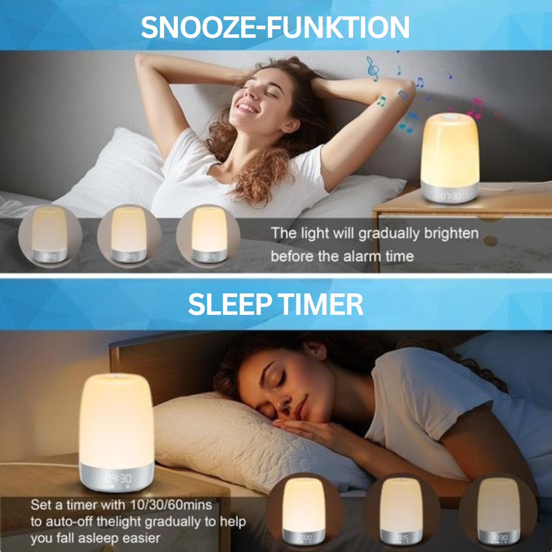 Aurora Wake-up Light for a Relaxed Awakening