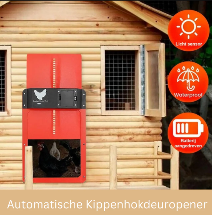 Automatic Chicken Coop Door System with Solar Options