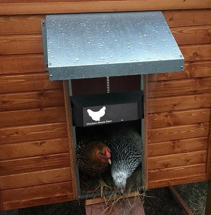 Automatic Chicken Coop Door System with Solar Options