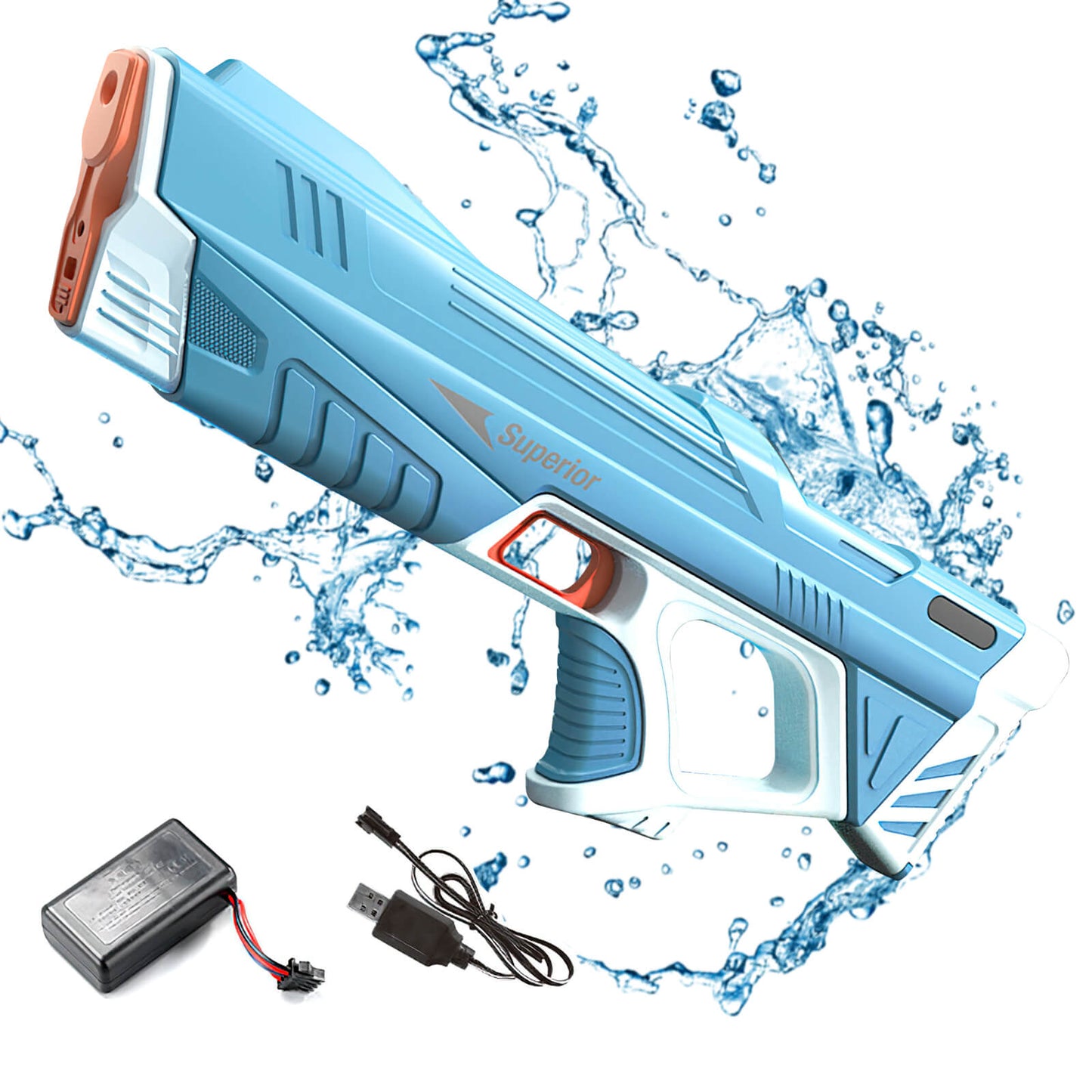 Automatic Long-Range Water Gun