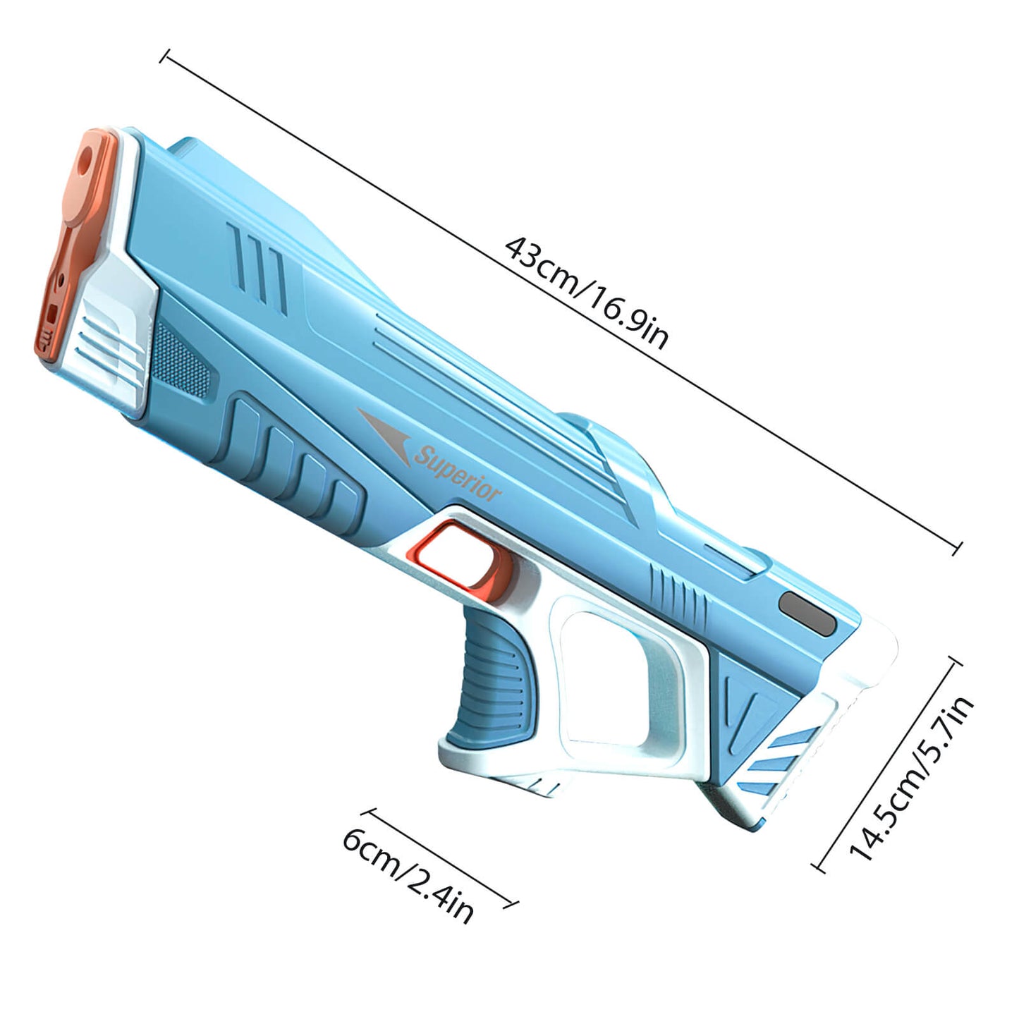Automatic Long-Range Water Gun