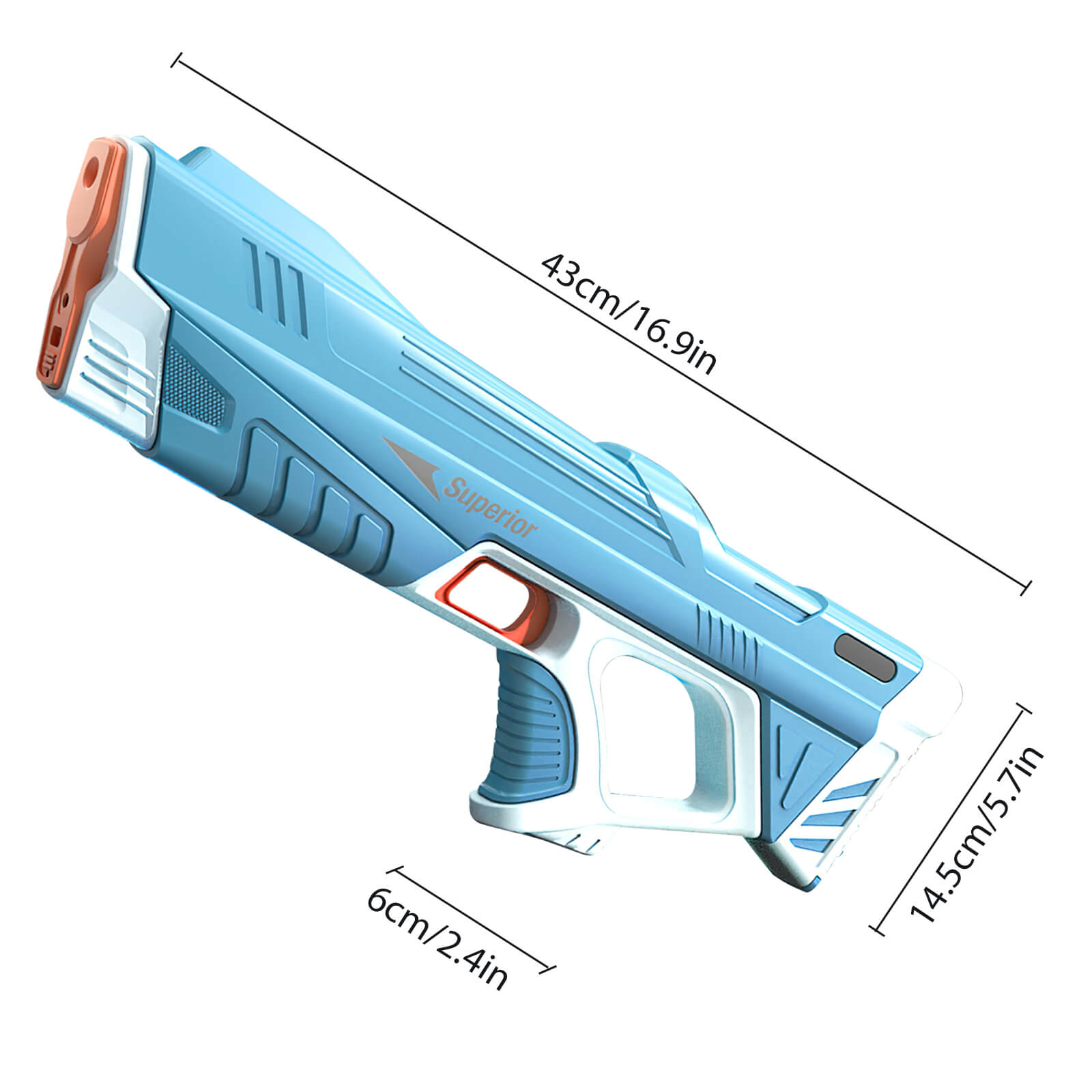Automatic Long-Range Water Gun