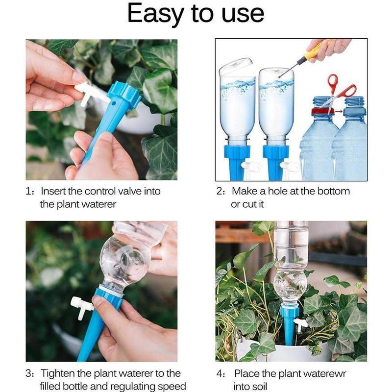 Automatic Plant Watering System - Worry-Free Vacation Garden Irrigation