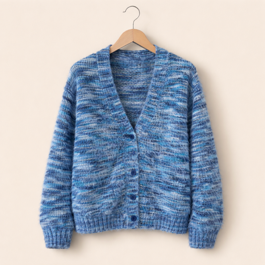 Image of Autumn | Women's Open Front Striped Cardigan