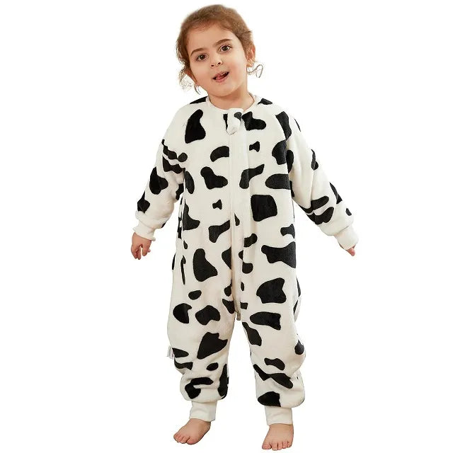 Baby Cartoon Flannel Winter Warm Sleeping Bag