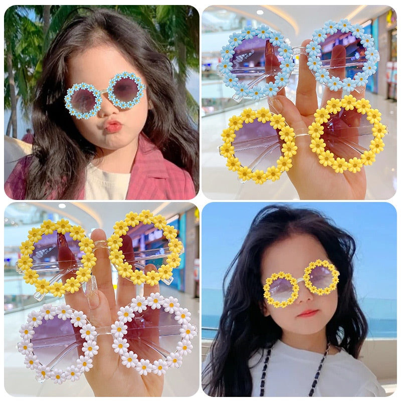 Baby Girls' UV Protection Round Sunglasses 0-6 Years