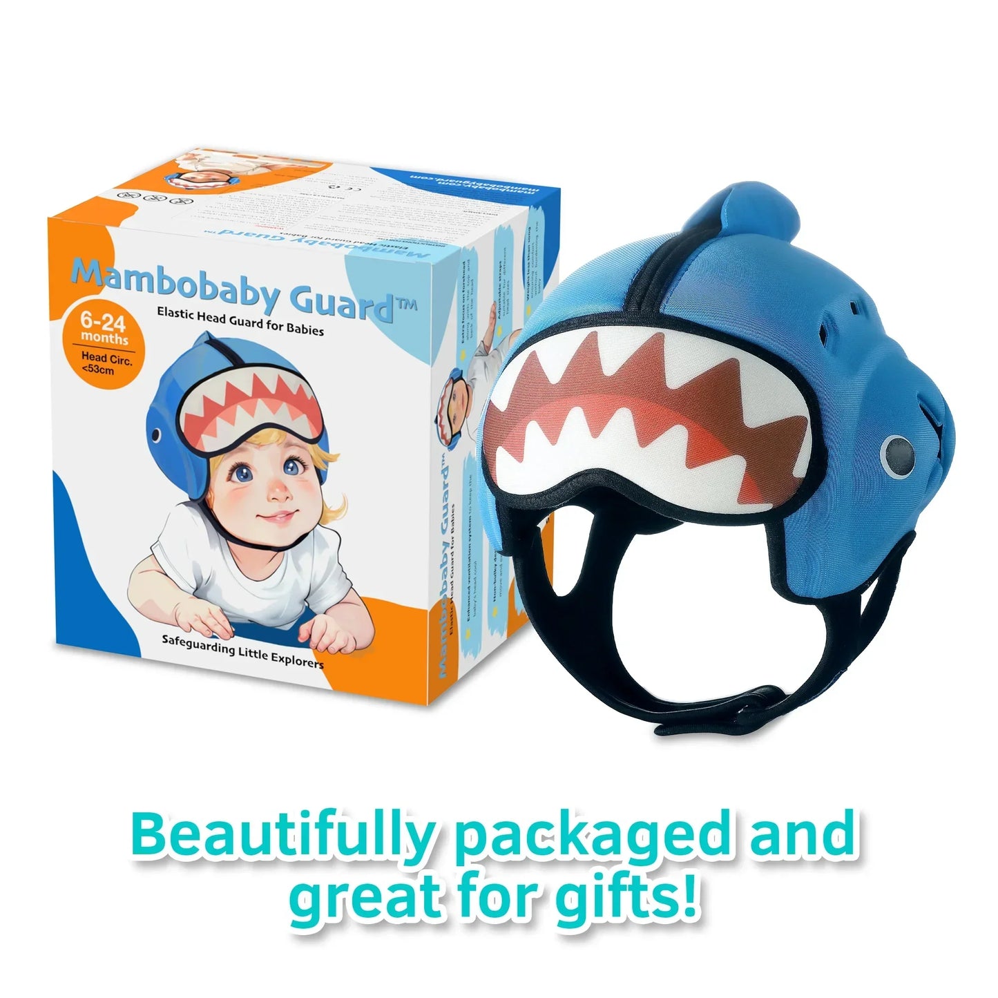 Baby Safety Helmet for Crawling & Walking - Head Protection with Cute Designs