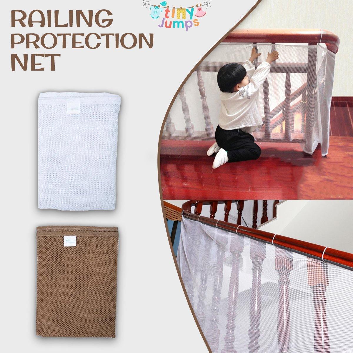 Baby Safety Railing Net for Stairs & Balconies