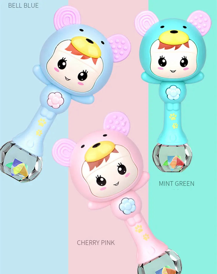 Baby Sensory LED Light & Sound Rattle Toy