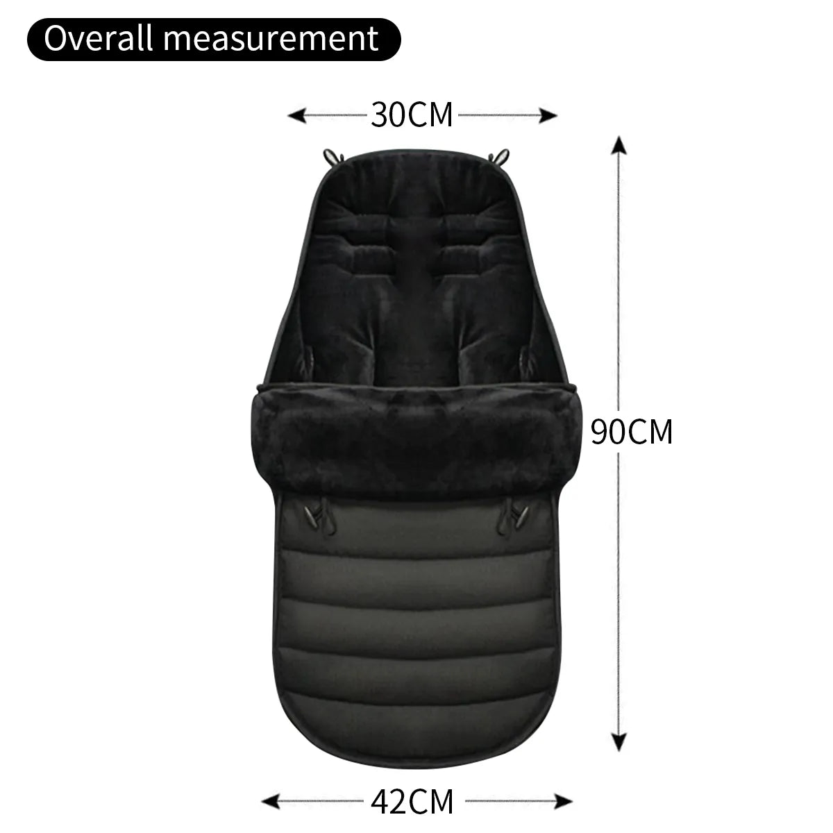 Baby Stroller Sleeping Bag - Winter Warm Footmuff for Newborns