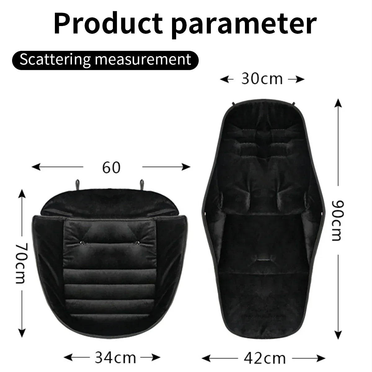 Baby Stroller Sleeping Bag - Winter Warm Footmuff for Newborns