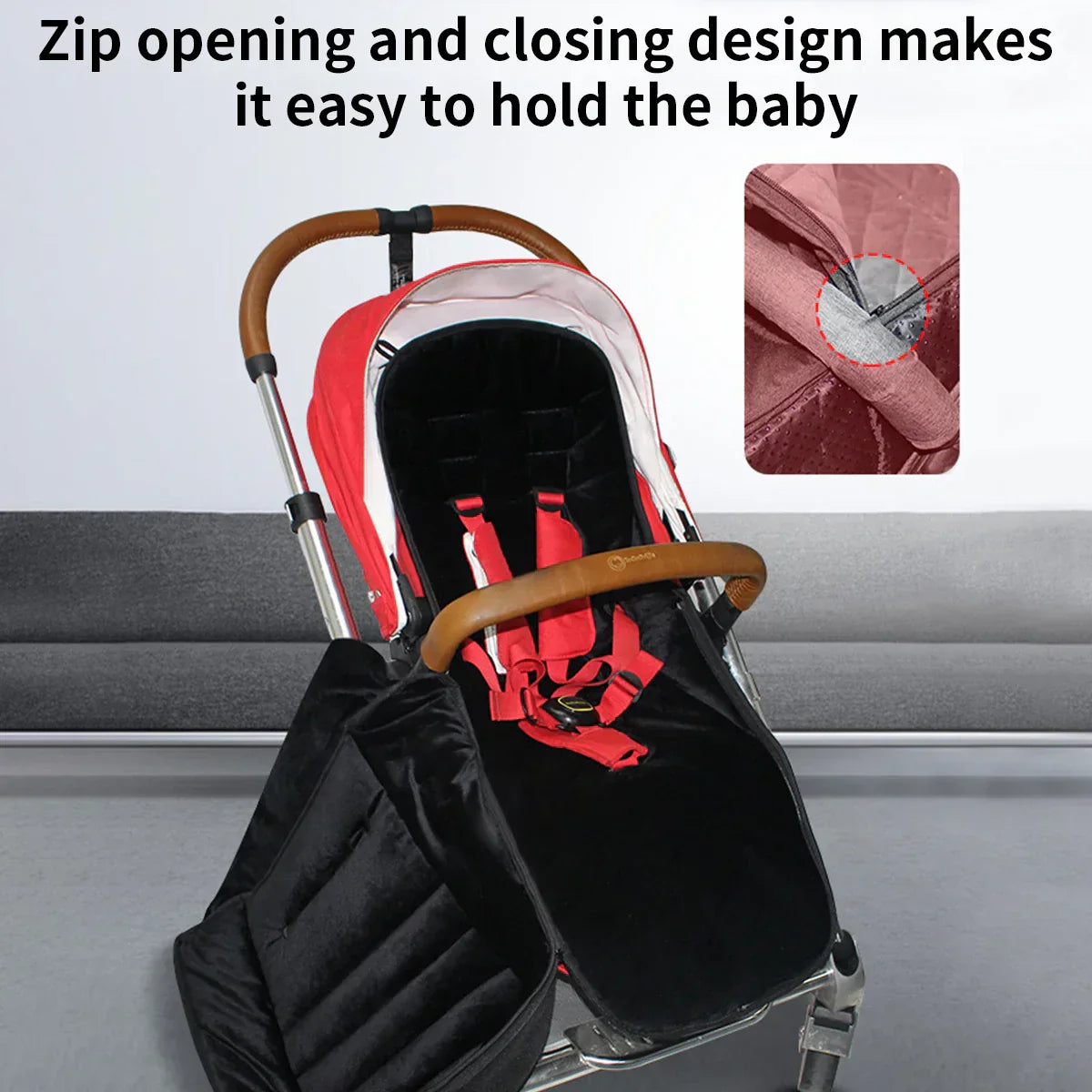 Baby Stroller Sleeping Bag - Winter Warm Footmuff for Newborns