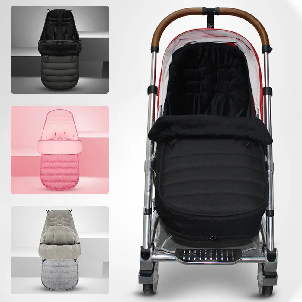 Baby Stroller Sleeping Bag - Winter Warm Footmuff for Newborns