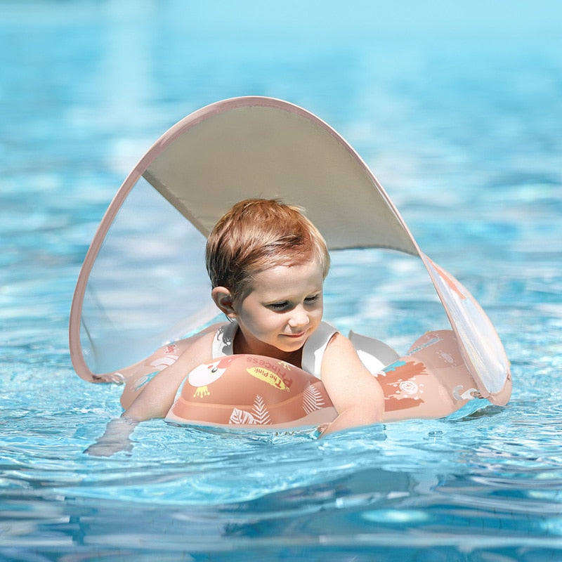 Baby Swim Float with Sun Protection – Safety and Fun in the Water