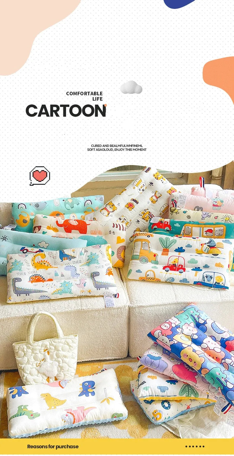 Baby Velvet Sleep Pillow for Infants & Toddlers